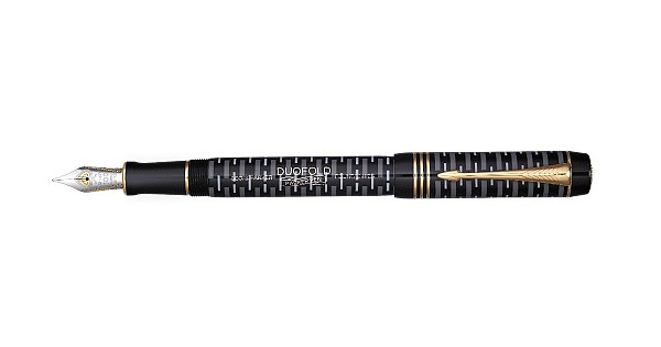 Parker Duofold Centennial 100th Anniversary Black Fountain